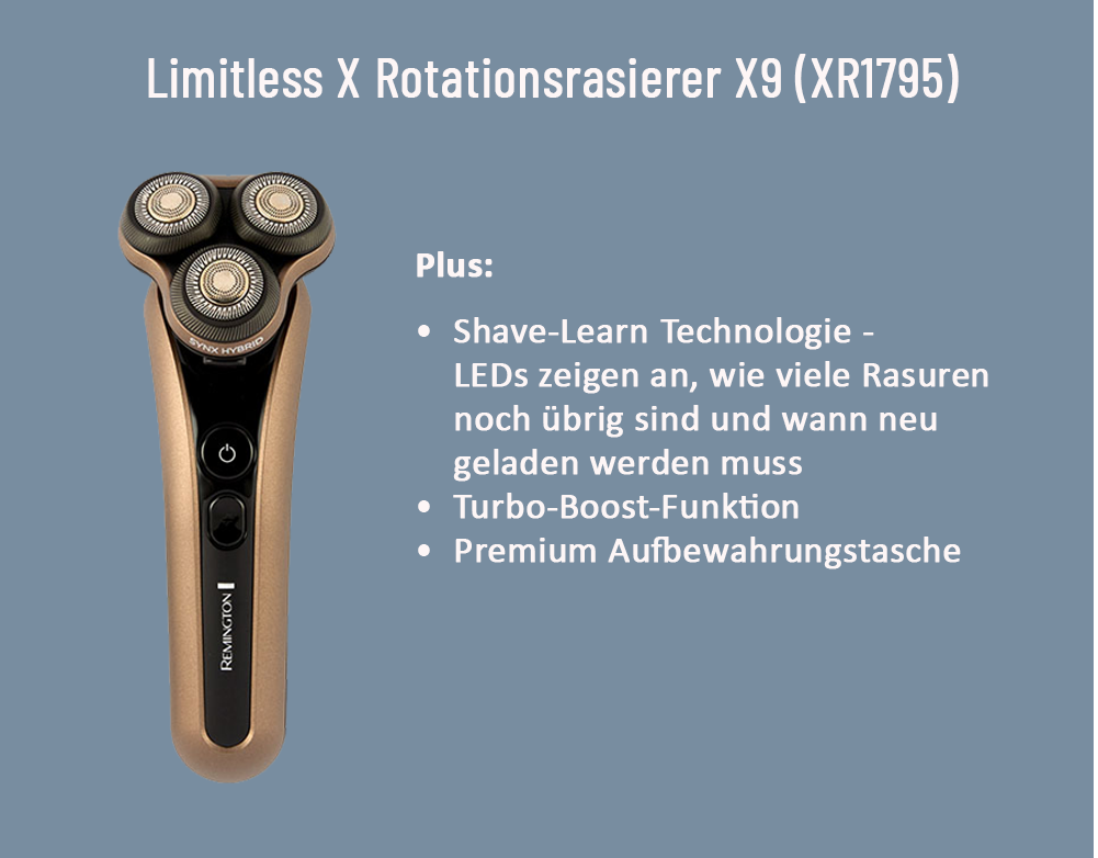 Limitless X Rotationsrasierer X9